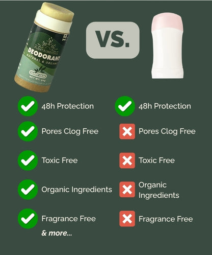 Organic Clary Sage Deodorant