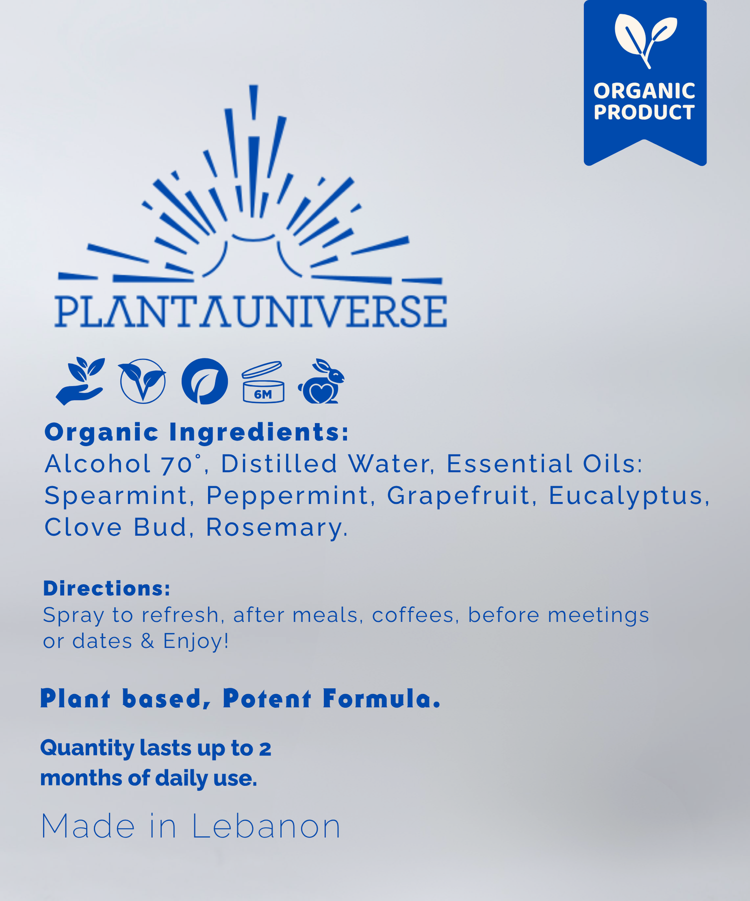 Instant Freshning Mouth Spray