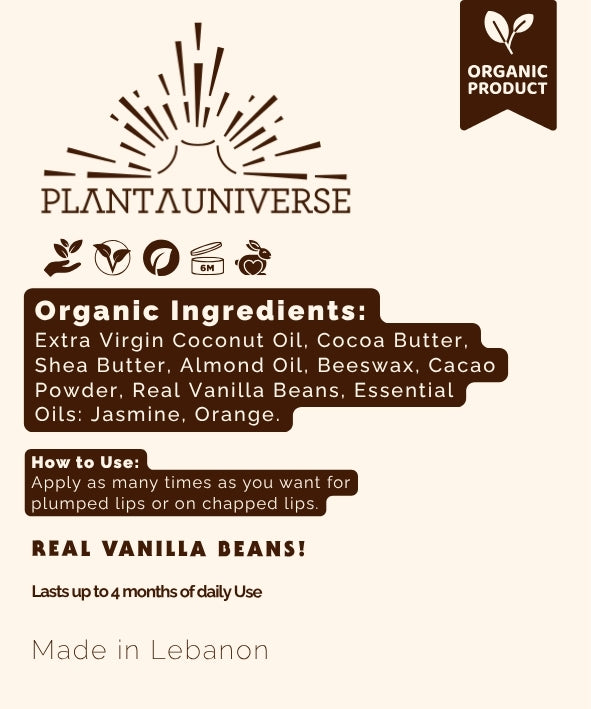 Ultra Nourishing Cacao &amp; Jasmine Lip Balm