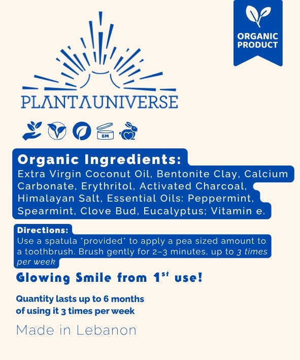 Whitening Toothpaste Jar
