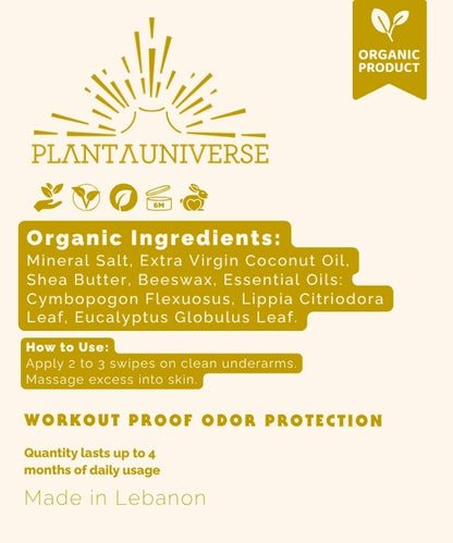 Organic Lemon Deodorant