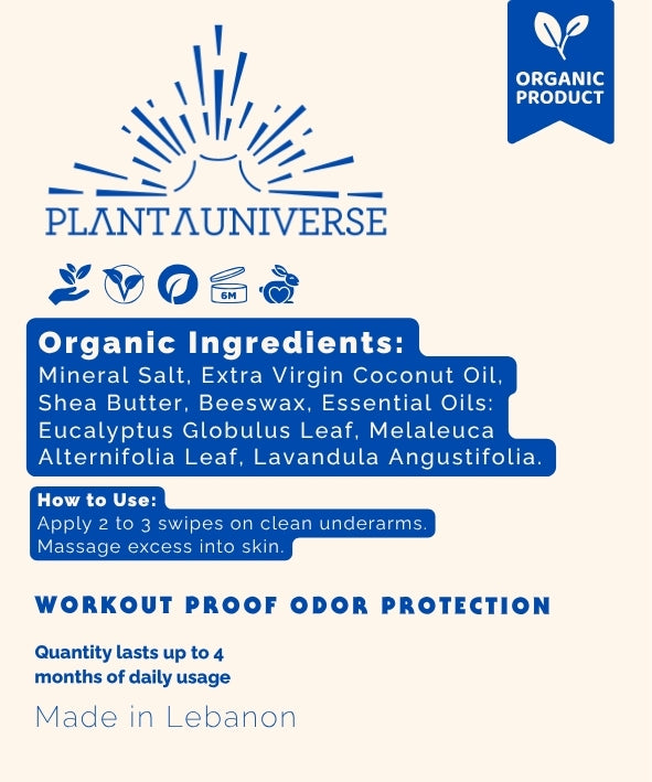 Organic Eucalyptus Deodorant
