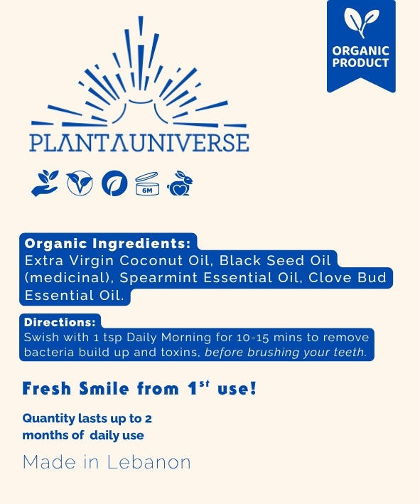 Organic Oil Pulling